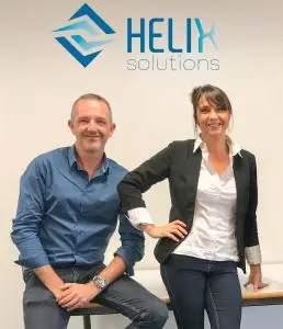 Julien et Nelly de Hélix solutions
